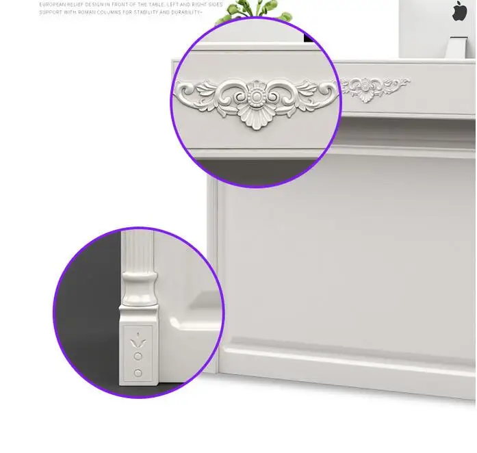 Description Picture 4 of itemCashier counter simple modern shop small bar clothing store supermarket convenience store beauty salon front desk