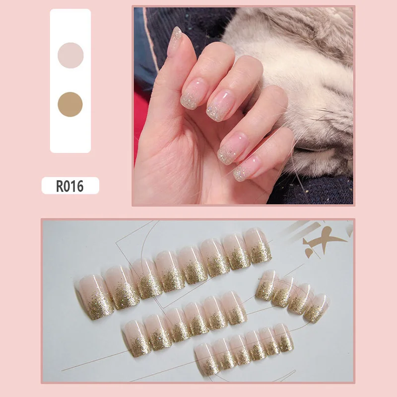 Лучшие 24 шт наклейки для дизайна ногтей декоративные наклейки аксессуары для маникюра для женщин леди QQ99