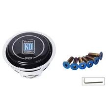 Универсальный ND рожок крышка металл+ пластик модифицированный автомобильный рожок Кнопка гоночный автомобиль Руль Рога крышка