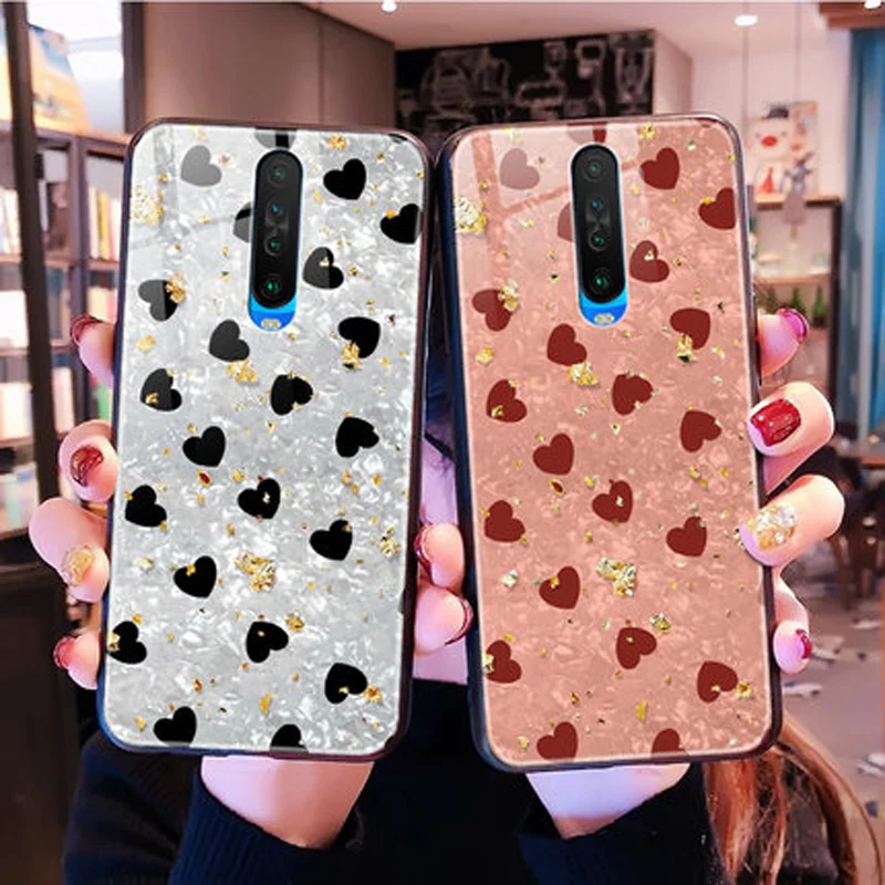 Для Xiaomi Redmi K30 чехол RedmiK30 K30pro закаленное стекло+ силиконовая рамка жесткая задняя крышка для Xiaomi Redmi K30 pro стеклянный чехол