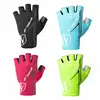 2022 New Style Unisex Cyling Gloves wheelup Bike Cycling Gel Half Finger Wears Short Finger Outdoor Sport Glove Black Red Yellow ► Photo 3/6