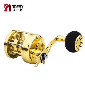 

Noeby trolling jigging fishing reel 5.1:1 Gold Dragon GB5000 333g max drag 8kg baitcasting Saltwater overhead wheel Pesca sea