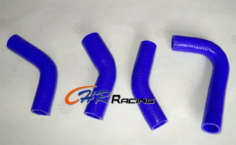 Blu Per Yamaha Rd350 Rz350 Rd 350 Rz 350 Tubo Flessibile Per Refrigerante In Silicone Per Radiatore
