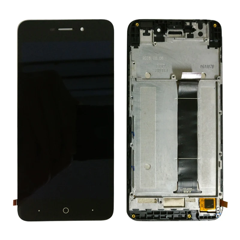 AAA+ Quality 5.0&quot IPS LCD Display for ZTE Blade A601 BA601 Touch Screen Digitizer Replacement Assembly with Frame | Мобильные