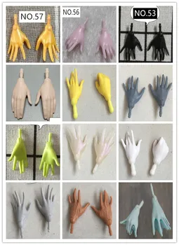 

Original Replacement Doll Hands Monstering High Doll Toy Parts Black Cat Male Replacement Doll Hands DIY Toy Accessories