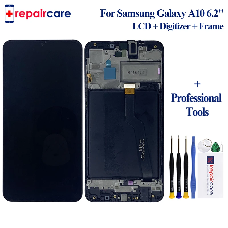 6 2 &quotОригинальный ЖК-дисплей для samsung Galaxy A10 A105 A105F SM-A105F ЖК-экран Замена дигитайзер