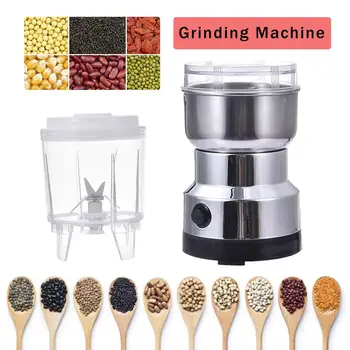 

Coffee Grinder 150W Multifunction Electric Bean Nuts Grinder Home Coffe Machine Low Noise Coffee Bean Spice Grinder Juicer