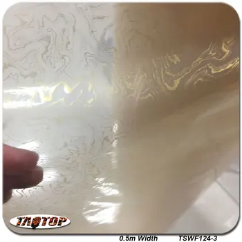 

iTAATOP Marble Hydro Paint Water Dipping Film TSWF124-3 0.5M * 2/10/20M Hydrographic Printing Film Wholesale