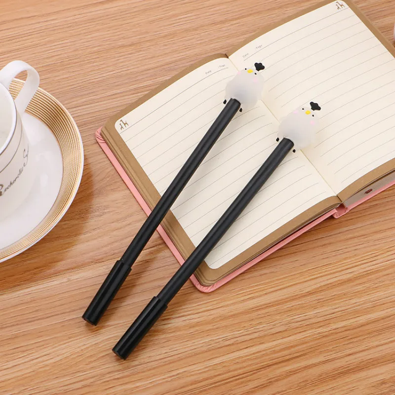 

30 шт. креативные силиконовые гелевые ручки с желе и курицей, милые студенческие канцелярские принадлежности, высококачественные офисные ручки для вывесок, оптовая продажа, милая ручка