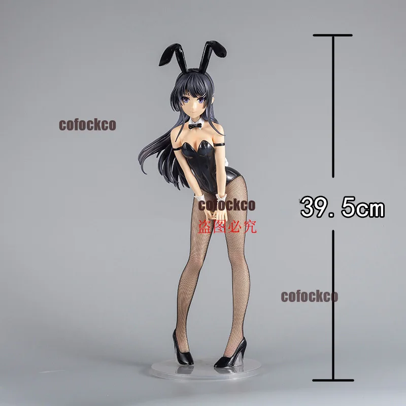 Фигурка сексуальная девушка 39 5 см аниме негодяй не мечтает о кролике Senpai Sakurajima Mai