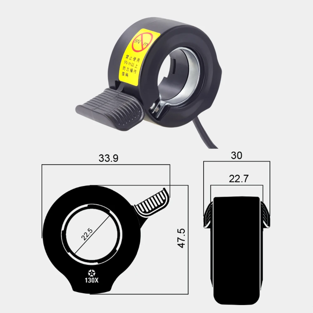 Wexplore ore ebike Thumb дроссельная заслонка для двигателя Bafang и контроллера велосипеда e