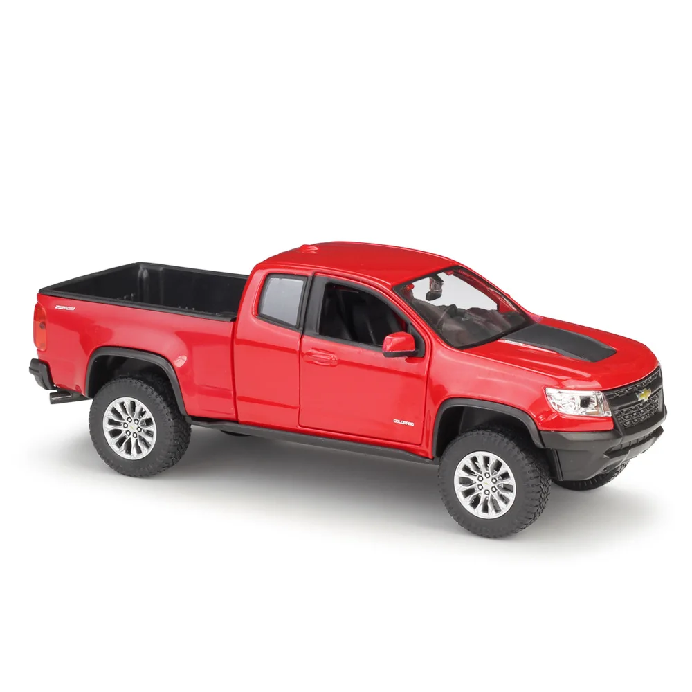 

Maisto 1:27 Chevrolet Colorado ZR2 Pick-up Metal Luxury Vehicle Diecast Pull Back Cars Model Toy Collection Xmas Gift