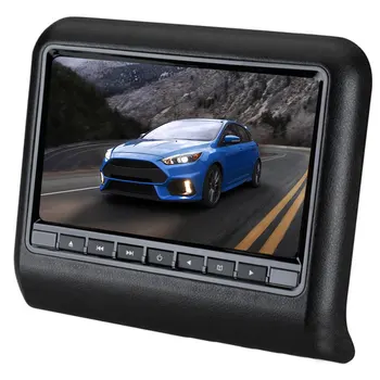 

9 Inch Video Electronic HD Vehicle Game Multimedia Car Monitor Hanging LCD Display Multifunction Digital Screen Audio Universal