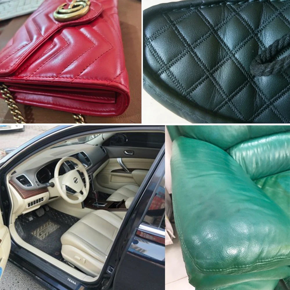 Leather Paint Shoe Cream Coloring in Bag Sofa Car Seat Scratch 30ml Army Green Leather Dye Repair Re leather paint