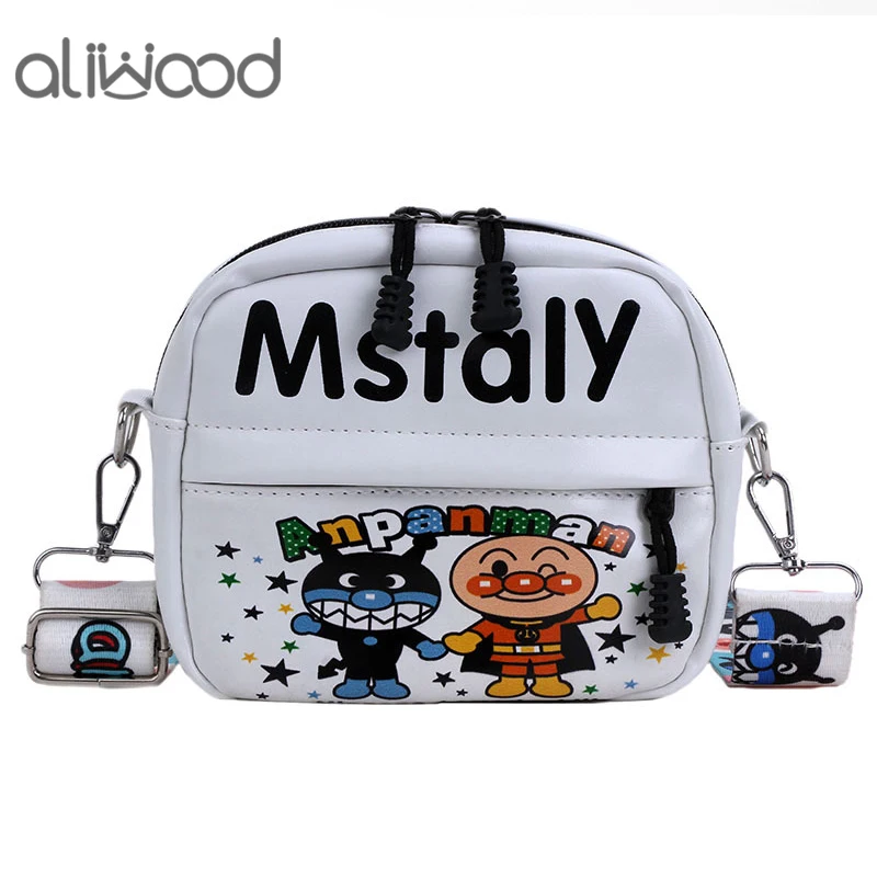 

aliwood 2023 New Double zipper Women Shoulder Bags Cute Graffiti Printing Letter Flap Crossbody Bags for Girl Handbags Bolsas
