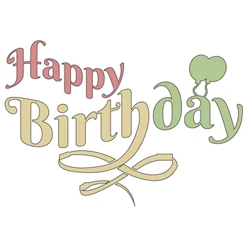 

Eastshape Word Dies Happy Birthday Metal Cutting Dies Scrapbooking New 2019 Craft Dies Embossing Stencil Card Making Decoration