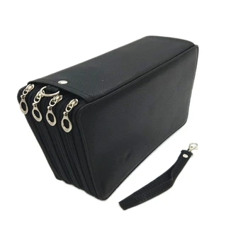 

Pu Leather School Pencil Case 184 Hole Large Capacity Color Pencil Bag Box Multi-Function Pencil Box Art Supplies Gifts