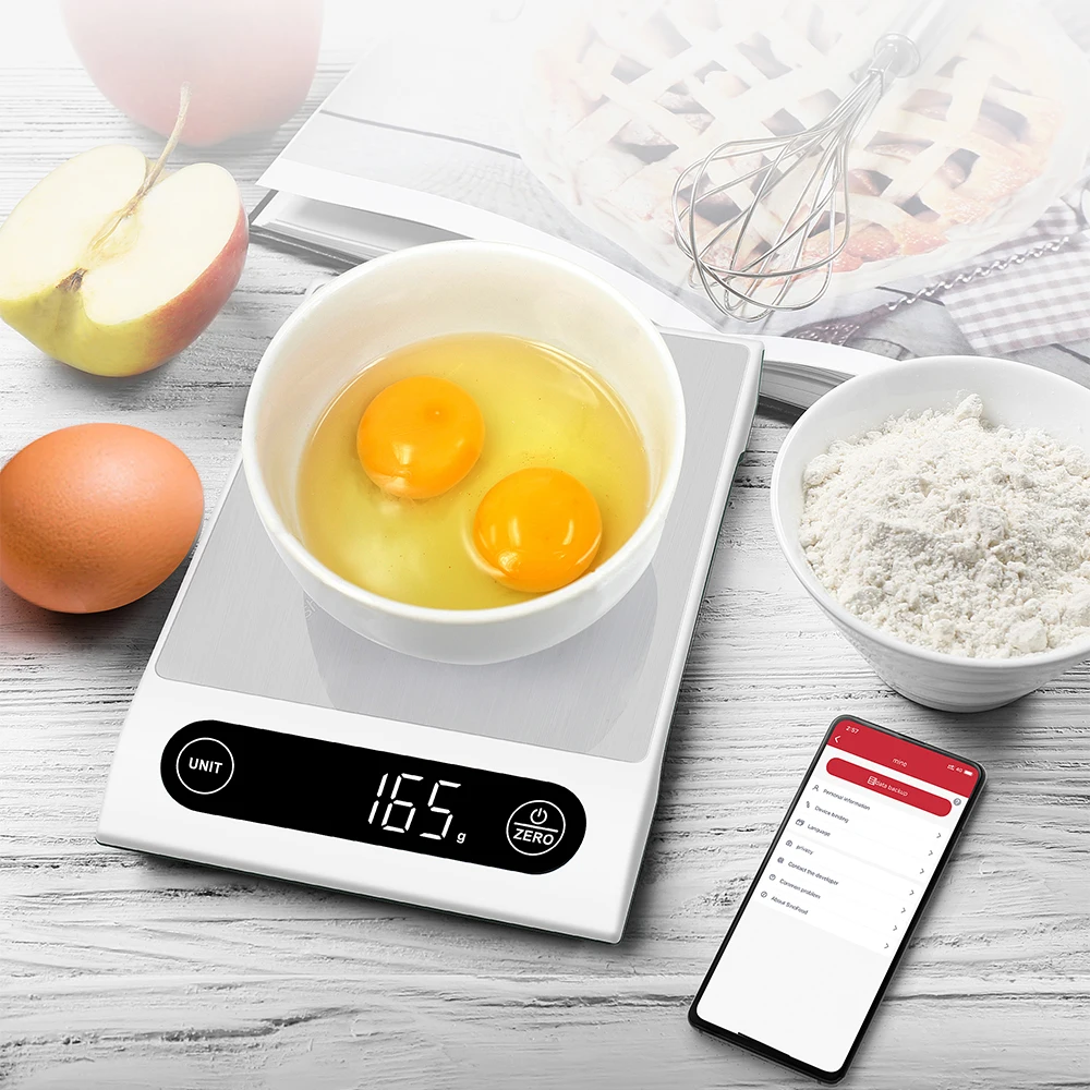 Умные Электронные кухонные весы AccuWeight CK795BLE умный прибор для измерения пищи с