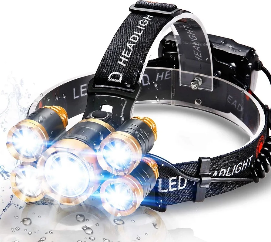 Super Bright Motion Sensor Led Headlight Headlamp Head Lamp Flashlight Torch Head Light Best For