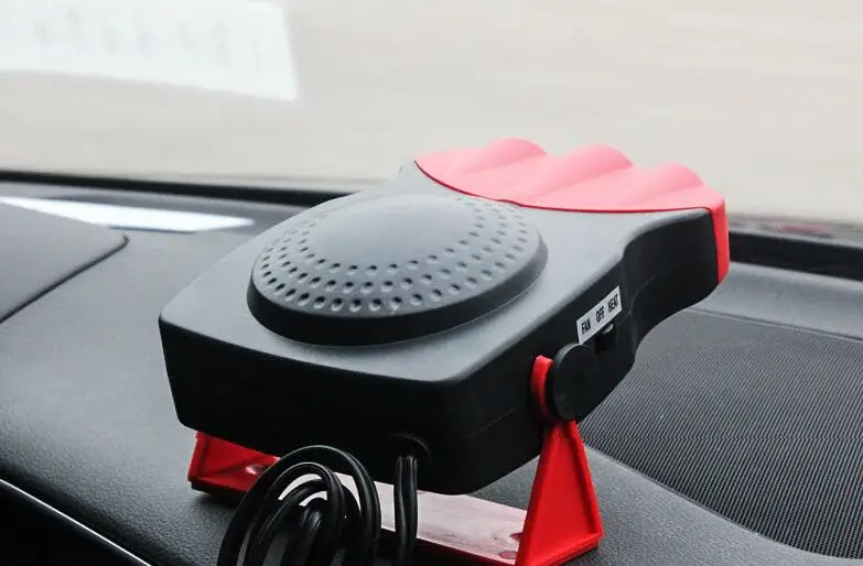 Многофункциональный 12V автомобильный охлаждающий вентилятор горячий теплый, с подогревом ветровое стекло разморозка Туманоуловителя 2 в 1 портативный автомобиль-фургон обогреватель