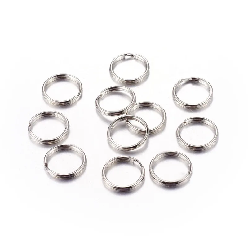 Утюг Сплит Кольца Для Ключей, кольцо, платина, 25x2 мм; Внутренний Диаметр: 22 мм