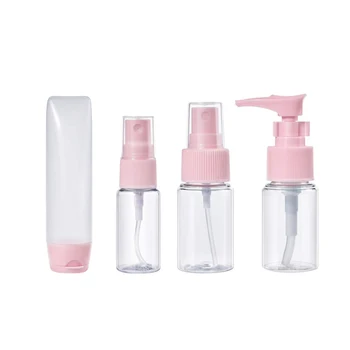 

1set Makeup Bottles Set Multi Usage Travel Liquid Containers Leak Proof Travel Bottles Set (1678)