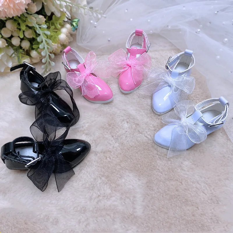 60 Cm Doll Shoes 7cm High Heels Doll Accessories Baby Shoes Bjd 1/3