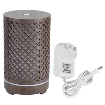 

120ml Household Hollow Ultrasonic Air Humidifier Aroma Diffuser with Colorful Night Light 100-240V