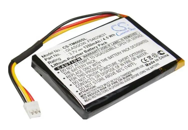 Cameron sino 1350mah аккумулятор для TOMTOM One V1 F54629631 GLASGOW gps, аккумулятор для навигатора