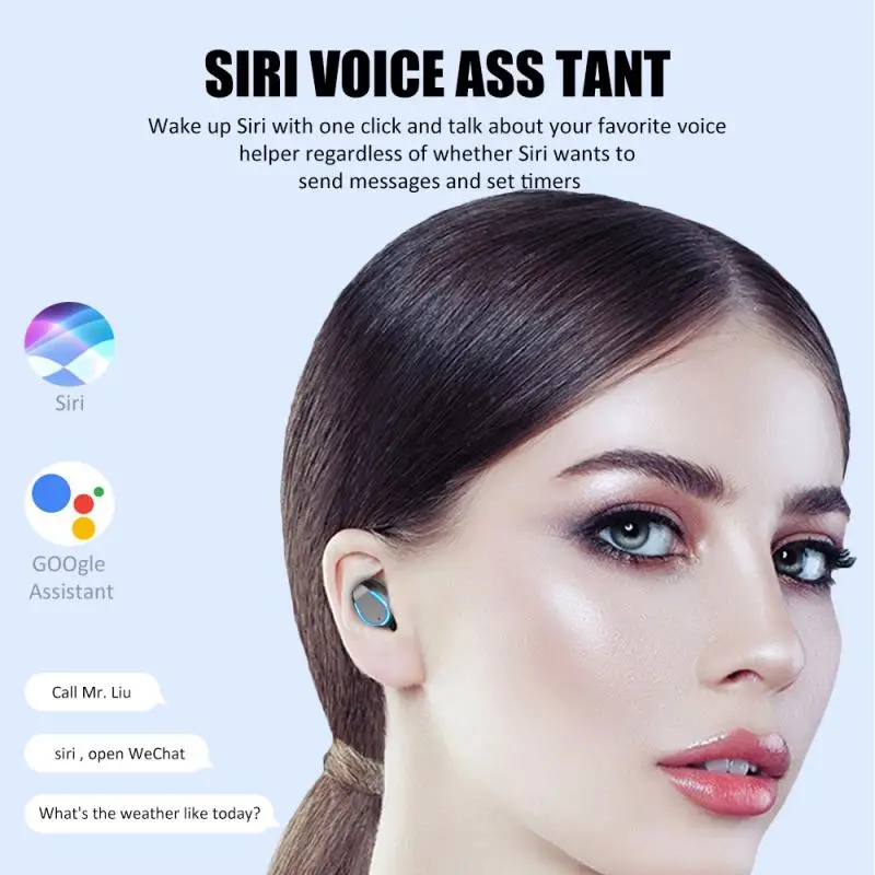 SIFREE F9-5 TWS Bluetooth 5,0 наушники с цифровым дисплеем, гарнитура для близнецов, беспроводные стерео наушники, наушники-вкладыши для IOS Android