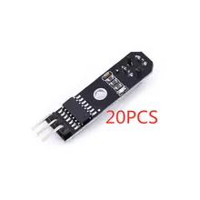 20 шт./лот HJXY 1 канал Трассировка модуль 1 способ умный автомобиль TCRT5000 трекер Оптический Датчик Зонд инфракрасный для Arduino