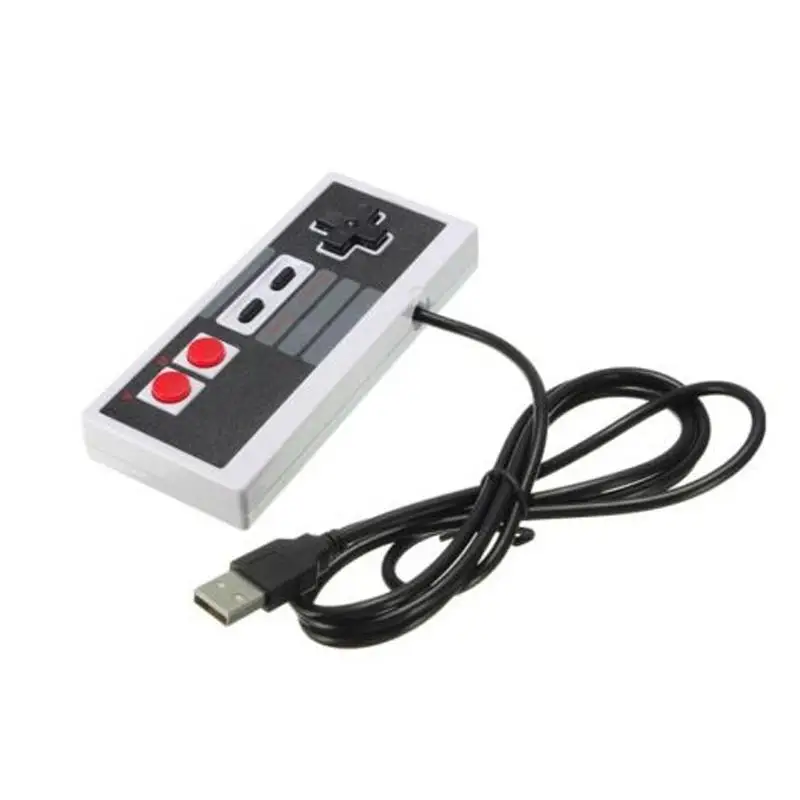 Ностальгический 1 шт. классический ретро проводной игровой контроллер USB для nintendo NES джойстик для NES контроллер для Windows PC геймпад для макбука