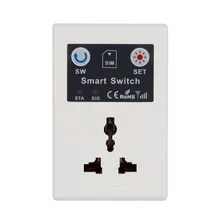 ЕС 220 в телефон RC Дистанционное Беспроводное управление смарт-переключатель GSM розетка разъем питания для дома бытовой техники Лидер продаж