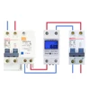 Din Rail kWh Meter 1 Phase 2 Wire LCD Digital Display Power Consumption Energy Electric kWh Counter  AC 110V-230V 50/60Hz ► Photo 2/6