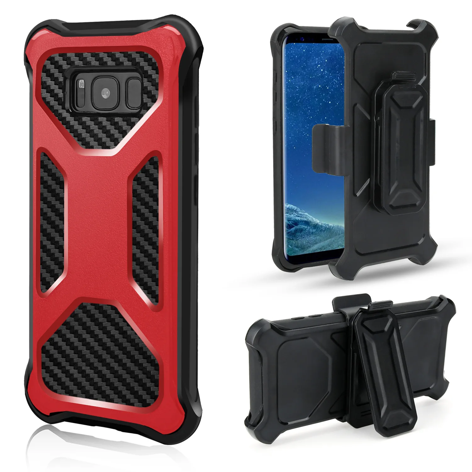 

Samsung S8 with Back Splint Holder Cross Border for Phone Case Foreign Trade Models in Europe And America Amazon Hot Selling Man