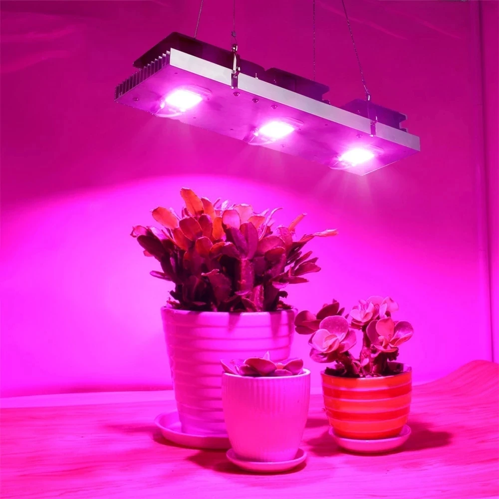 

LED Grow Light Full Spectrum 300W 110V 220V COB High Luminous Efficiency for Indoor Hydroponic Greenhouse Plant Growth Lighting