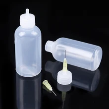 

50 ML New Empty E-liquid Plastic Rosin Flux Alcohol Bottle For Dispenser Rosin Solder Flux Paste