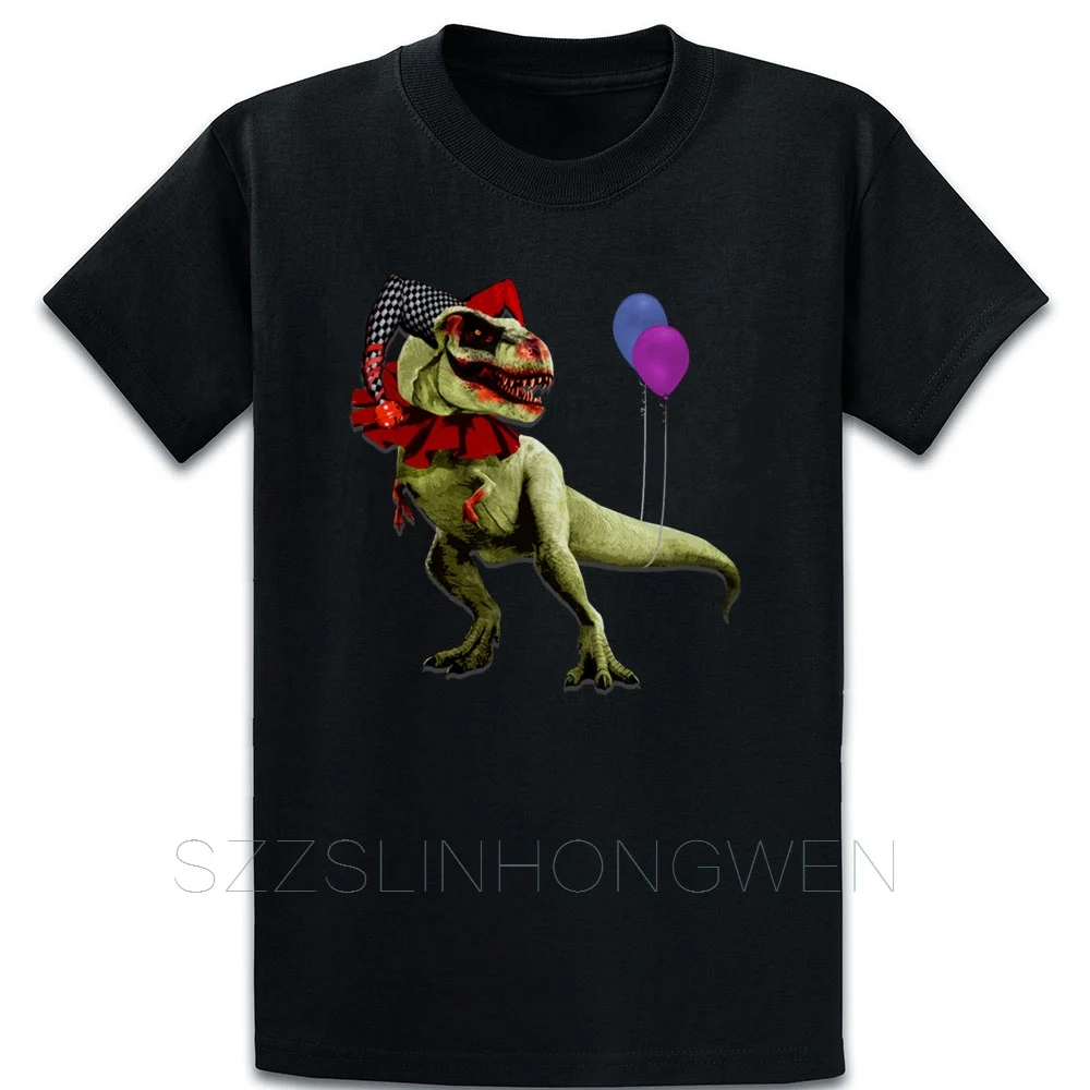 T Rex Hallowen Saurus жуткий костюм арлекина футболка строительный короткий рукав Весна