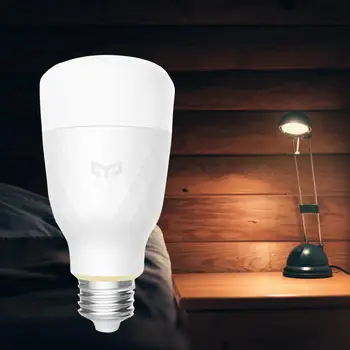 

Durable Yeelight LED Bulb Delicate Design Yeelight YLDP05YL Mobile APP Control E27 LED Bulb 800lm 10W Lighting Smart Lamp