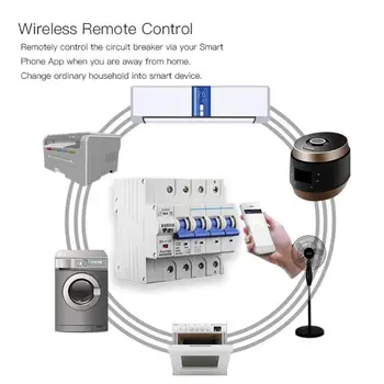 

Household Intelligent WiFi Circuit Switch Residual Current Circuit Breaker