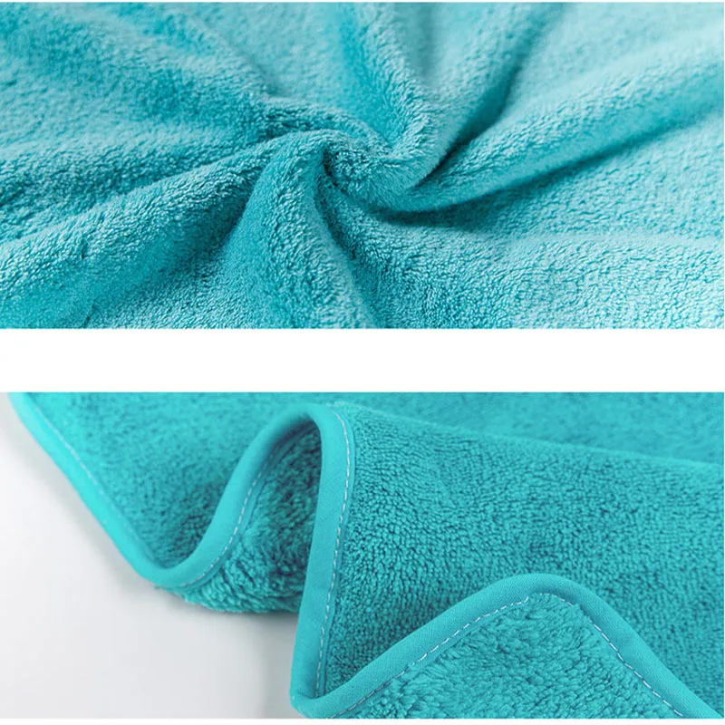 Household bathroom towel,quick-drying hair towel, washing face absorbent towel 80*36cm microfiber multicolor men and women towel 5