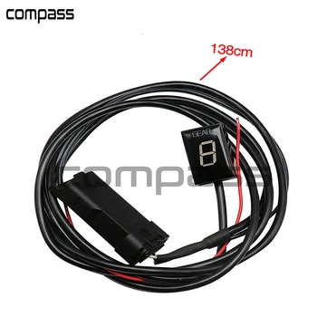 

Aclonstar- 1-6 Level Motorcycle Gear Indicator Ecu Plug Mount Speed Display For Ducati Monster 696 796 1100 Scrambler 400