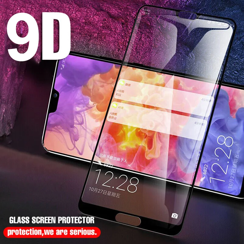9D Tempered Glass For Huawei P Smart Nova 2s 2i 2 lite 3e Y6 Y9 Y5 2018 Honor 10 9 Lite 9i Screen Protector Full Film Case | Мобильные