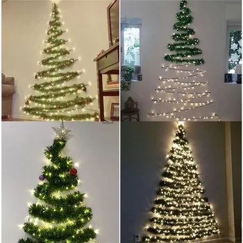 

Christmas Rattan Pendant Decoration Ornaments Green European And American Environmental Protection Christmas Party Pendant