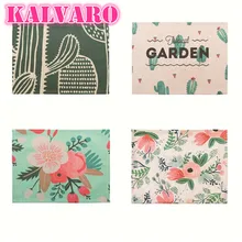 1 шт. мраморный стол для ногтей, водонепроницаемый коврик для маникюра, ручная Подушка, кактус, Сельский Цветочный Коврик для рук, Настольный коврик, портативный инструмент для маникюра