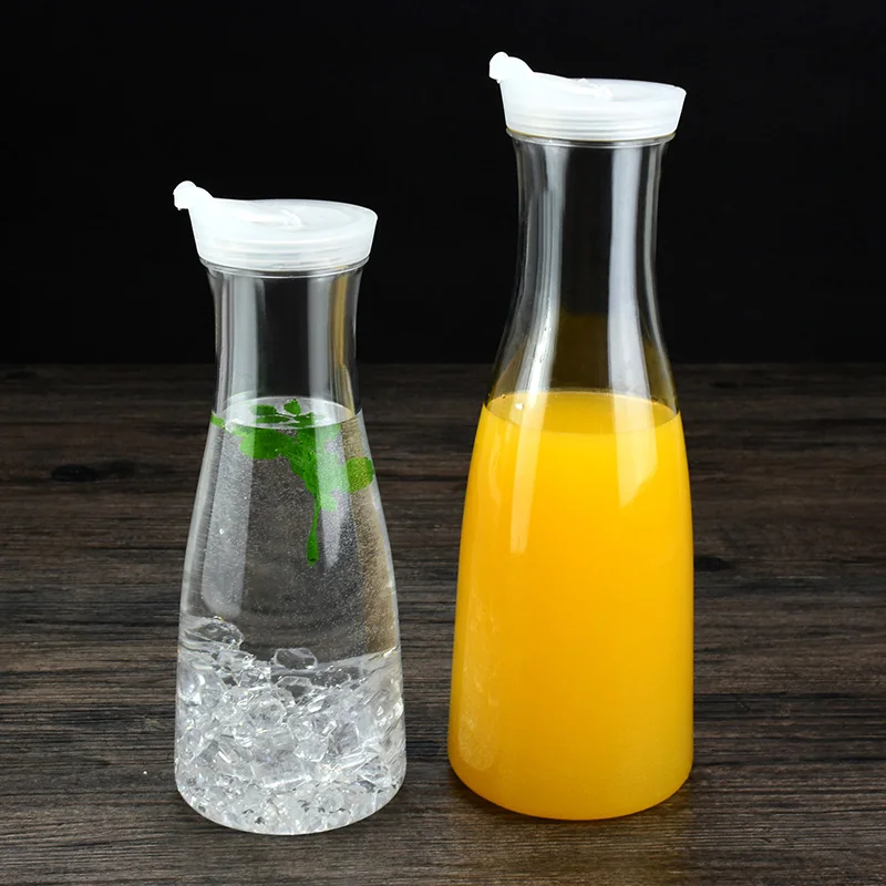Пластиковый чайник для воды графин пластиковый контейнер для хранения воды пластиковый кувшин для воды с резиновыми крышками