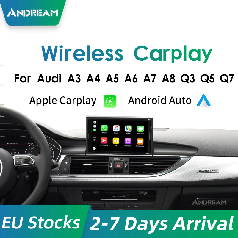 Беспроводной интерфейс для автомобиля Android AUDI A5/A4 оригинальное обновление экрана