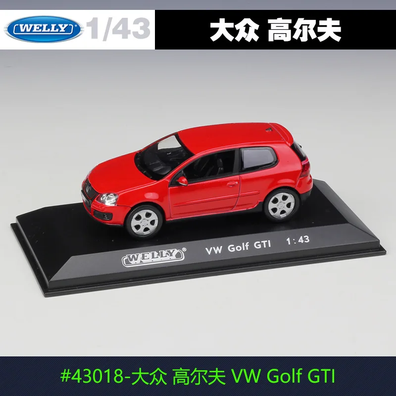 1:43 WELLY симулятор литья под давлением металлическая модель автомобиля Porsch/Benz VW Golf сплав спортивный автомобиль внедорожник игрушка автомобили коллекция для детей Подарки
