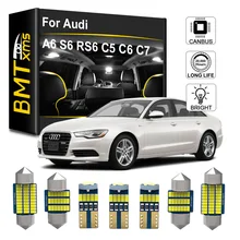 Car LED Interior Light For Audi A6 S6 RS6 C5 C6 C7 C8 1995 1996 1997 1998 1999 2000 2002 2004 2005 2006 2008 2009 2010 2011 2012