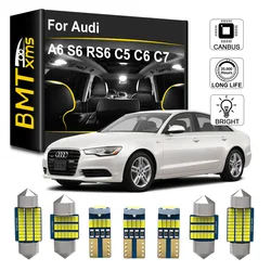 Voiture LED lumière intérieure pour Audi A6 S6 RS6 C5 C6 C7 C8 1995 1996 1997 1998 1999 2000 2002 2004 2005 2006 2008 2009 2010 2011 2012 